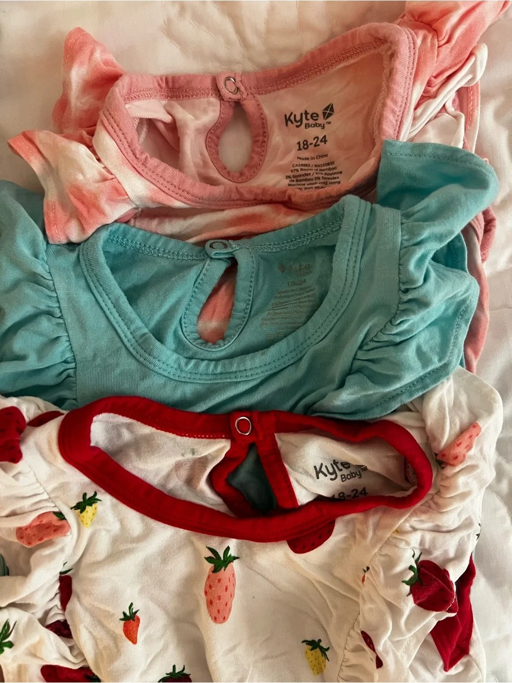 Kyte Baby - Bubble Rompers, Overalls, Set - Lot of 8